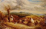John Linnell Haymakers painting